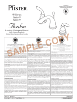 Pfister BTB-AD1C-KIT Installation guide