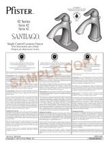 Pfister Santiago GT42-ST0C Installation guide