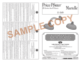 Pfister Marielle 015-M90C Instruction Sheet