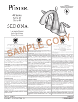 Pfister Sedona F-048-LT0Y Installation guide