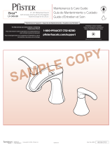 Pfister LF-049-BRKK Maintenance Guide