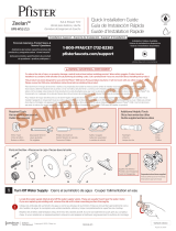 Pfister Zeelan 8P8-WS2-ZLSC Instruction Sheet