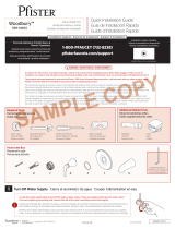 Pfister R89-1WDCC Instruction Sheet