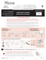 Pfister 8P8-WS2-VEDC Instruction Sheet