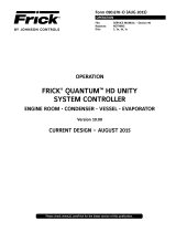 Frick Quantum HD Unity System Controller Operating instructions
