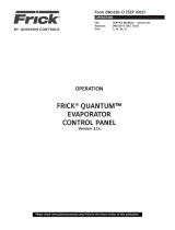 Frick Quantum LX Evaporator Operating instructions
