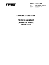 Frick Quantum Control Panel Installation guide