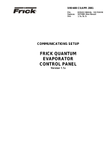 FrickQuantum Evaporator Control Panel