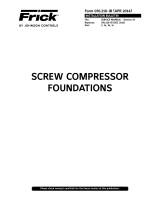 FrickScrew Compressor Foundations
