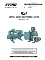 Frick RXF Installation Operation and Maintenance Guide