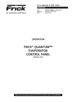 Frick Quantum LX Evaporator Operating instructions