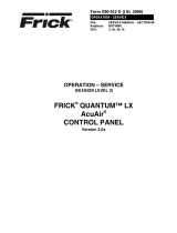 Frick AcuAir Quantum LX Operating instructions