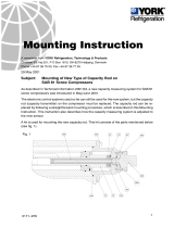 SabroeMounting of new type of capacity rod on SAB 81 screw compressors