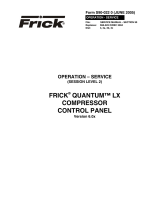 Frick QUANTUM LX Control Panel Operating instructions