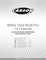 Carson Reflex Stick Multi Pro 14 Channel Owner's manual