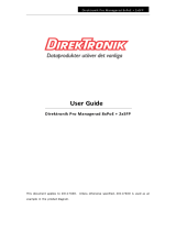 DirekTronik 20117400 Owner's manual