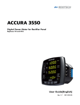 ROOTECH ACCURA 3550 User guide