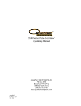 Scientific 9520 Series Owner's manual