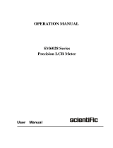 Scientific SM6028A Owner's manual