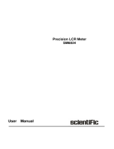 Scientific SM6023 Owner's manual