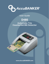 AccuBANKER D480 User guide