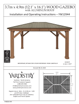 Yardistry12 x 16 Wood Gazebo