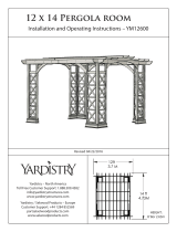 Yardistry12 x 14 Preston Arched Roof Pergola