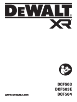 DeWalt DCF504L1G User manual