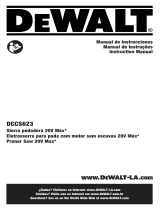 DeWalt DCCS623B User manual