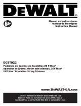 DeWalt DCST922BE User manual