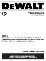 DeWalt DCF845B User manual