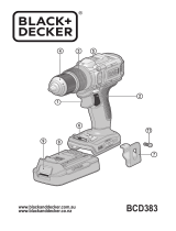 BLACK+DECKER BCD383XN User manual