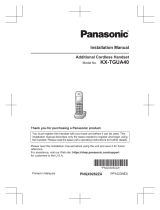 Panasonic KXTGUA40 Operating instructions