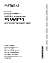Yamaha SWP1 Owner's manual