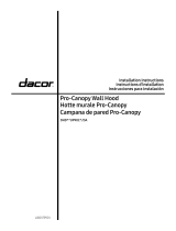 Dacor DHD36U990CS Installation guide