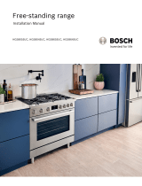 Bosch HGS8655UC Installation guide