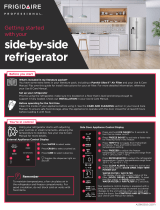 Frigidaire Professional PRSC2222AF Quick start guide