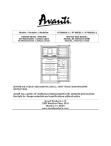 Avanti FF18D3S-4 User manual