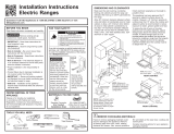 GE GRF400PVSS Installation guide