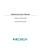 Moxa MXsecurity Series User manual
