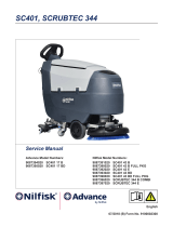 Nilfisk-Advance SCRUBTEC 344 Series User manual