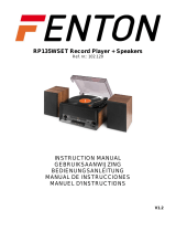 Fenton RP135WSET Owner's manual