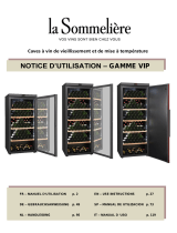 LA SOMMELIERE VIP280VLIMITED Operating instructions