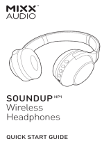 Mixx Audio SoundUp HP1 Quick start guide