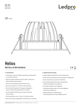 LEDPRO BY NORLUX HELIOS 720LM 38 DOWNLIGHT, SVART Installation guide