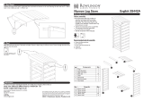 Rowlinson Garden Products Narrow Log Store Assembly Instructions