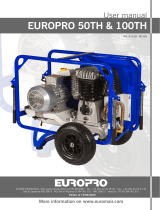 EUROPROEUROPRO 100 TH compressor 13HP HONDA electric starter