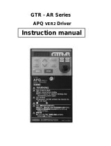 Nissei GTR-AR APQ type driver User manual