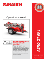 Rauch AERO GT 60.1 Operating instructions