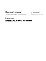 Pottinger NOVACAT 8600 ED COLLECTOR Operating instructions